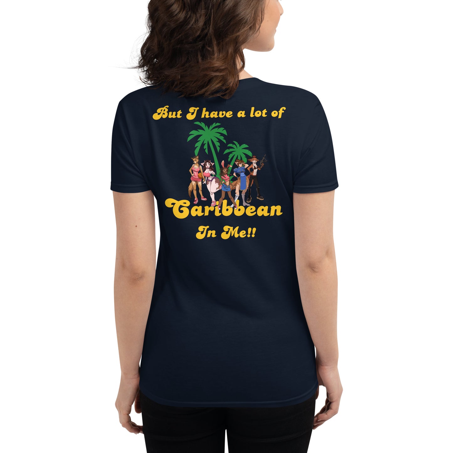 Not from the Caribbean Women's short sleeve t-shirt