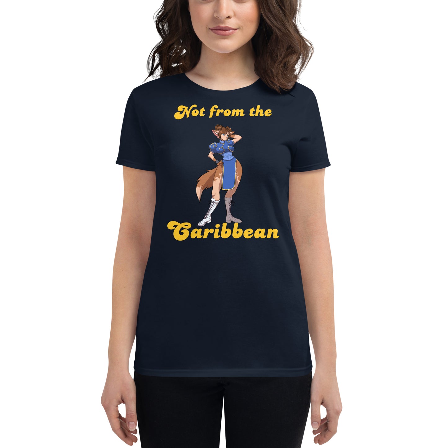 Not from the Caribbean Women's short sleeve t-shirt