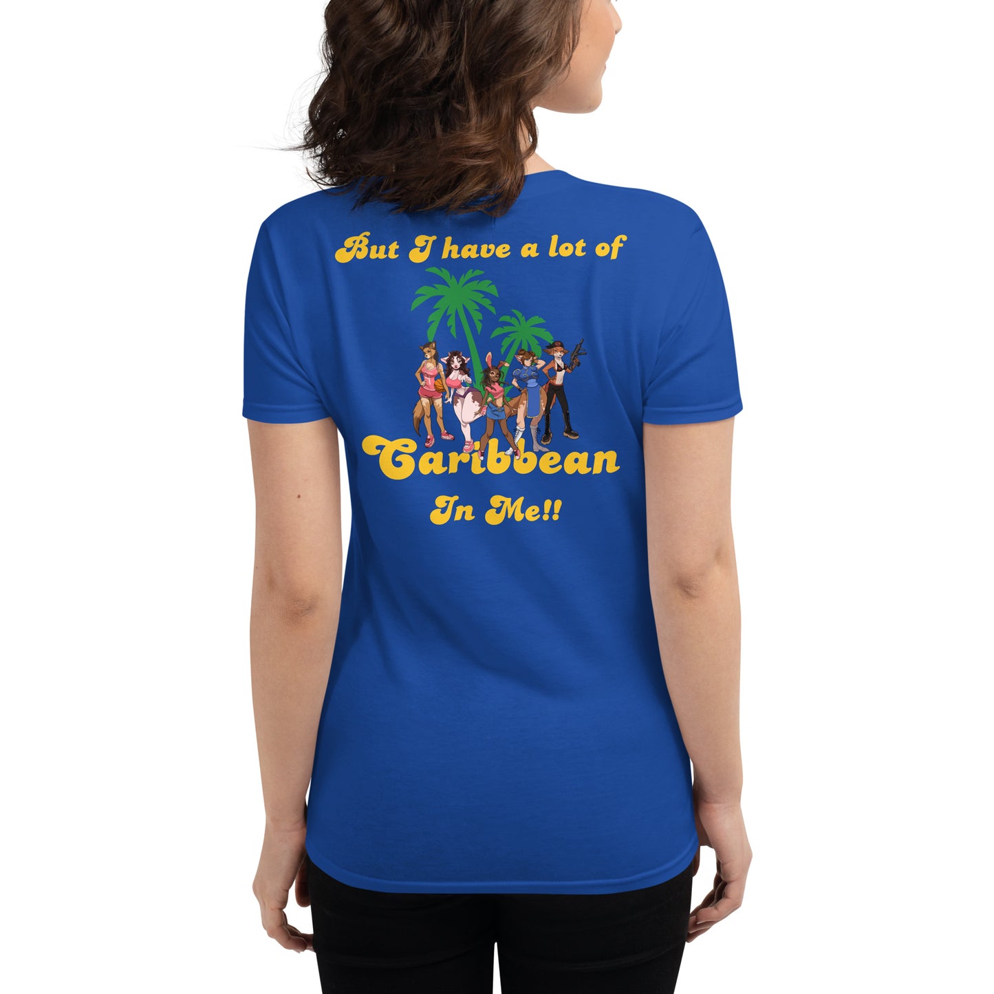 Not from the Caribbean Women's short sleeve t-shirt