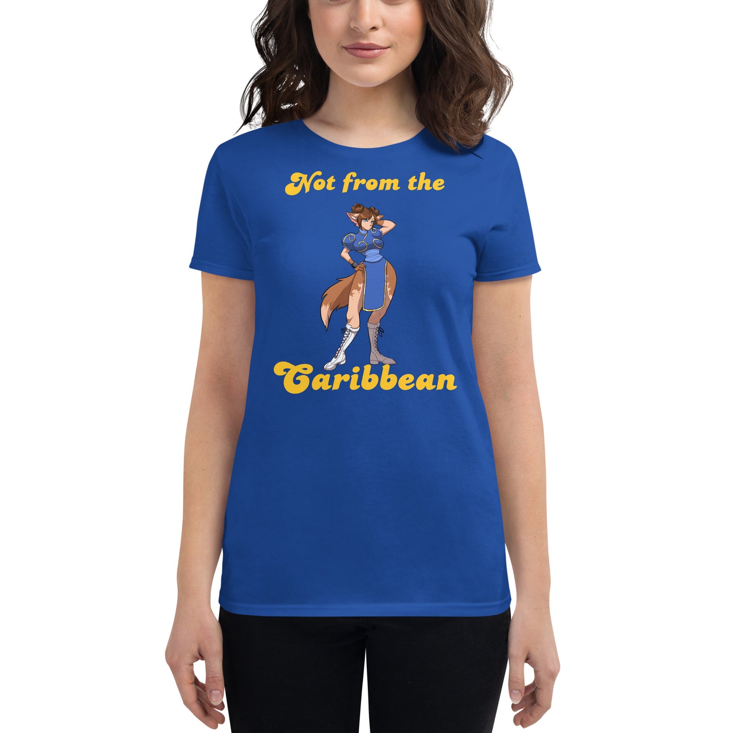 Not from the Caribbean Women's short sleeve t-shirt