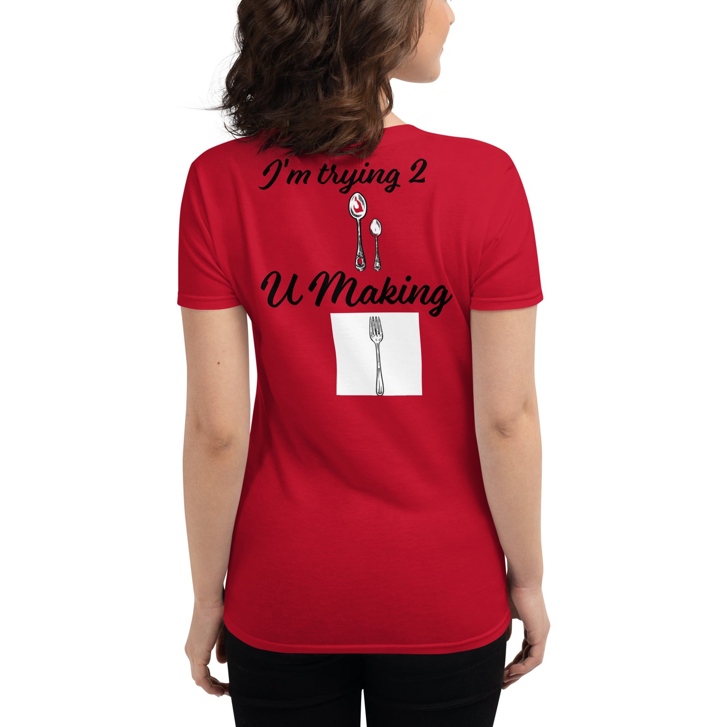 Spoon U making Women's short sleeve t-shirt
