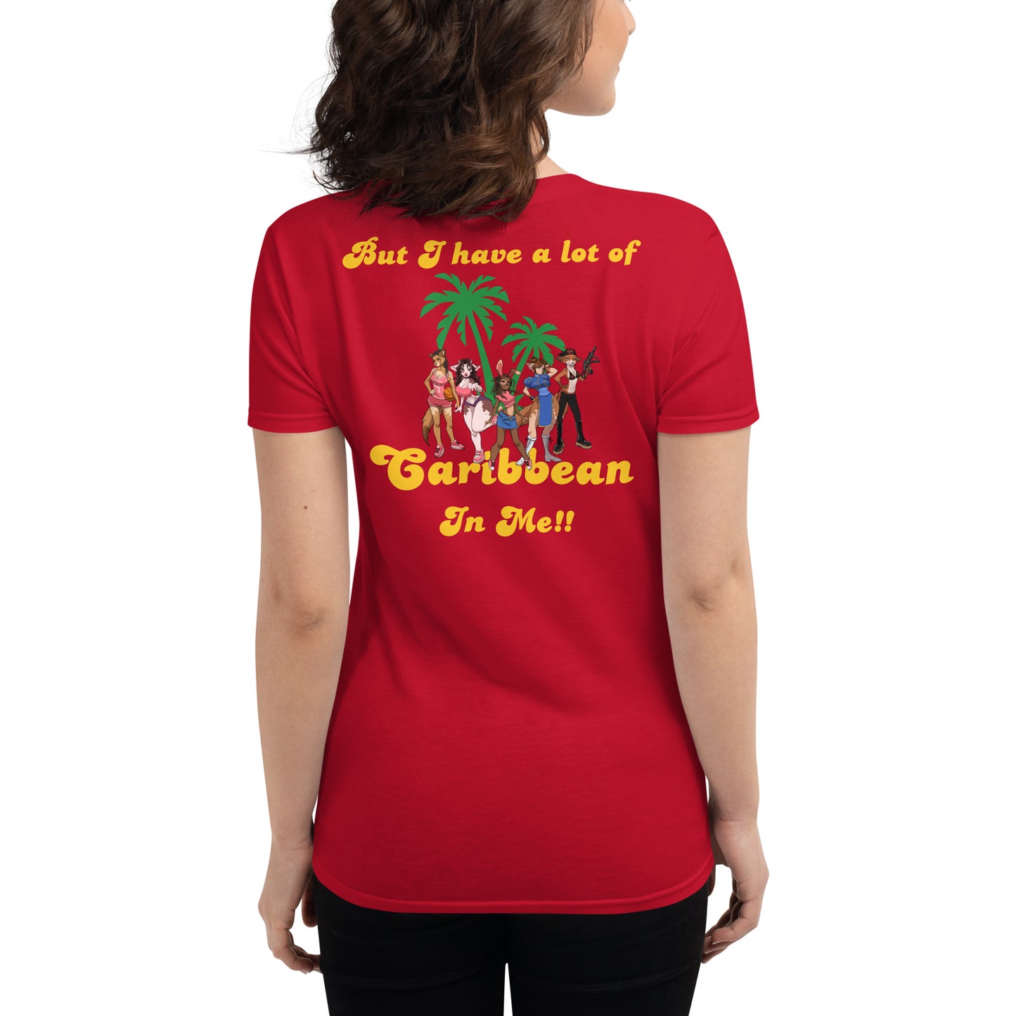Not from the Caribbean Women's short sleeve t-shirt
