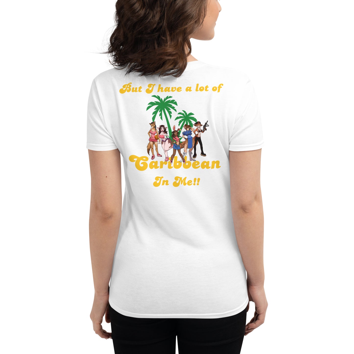 Not from the Caribbean Women's short sleeve t-shirt