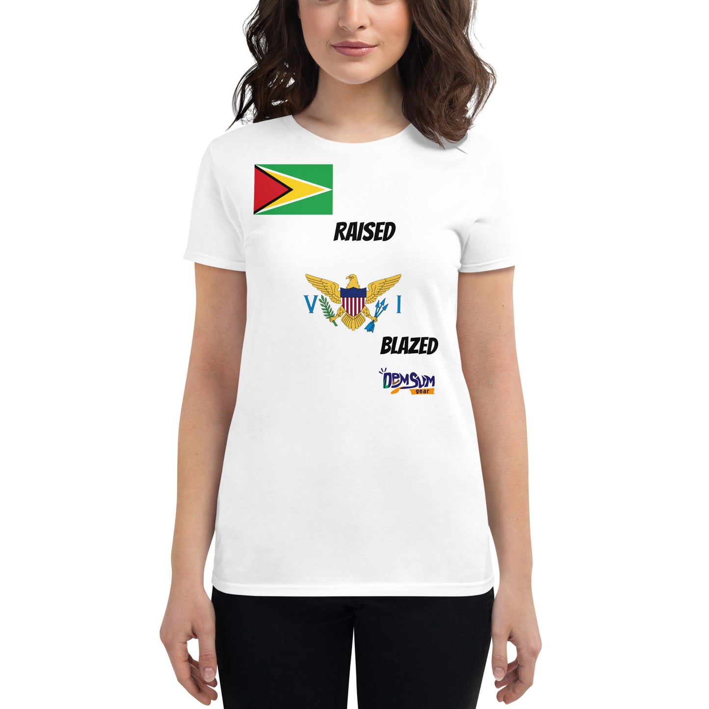 GUYAN_RAISED_VI_BLAZED Women's short sleeve t-shirt