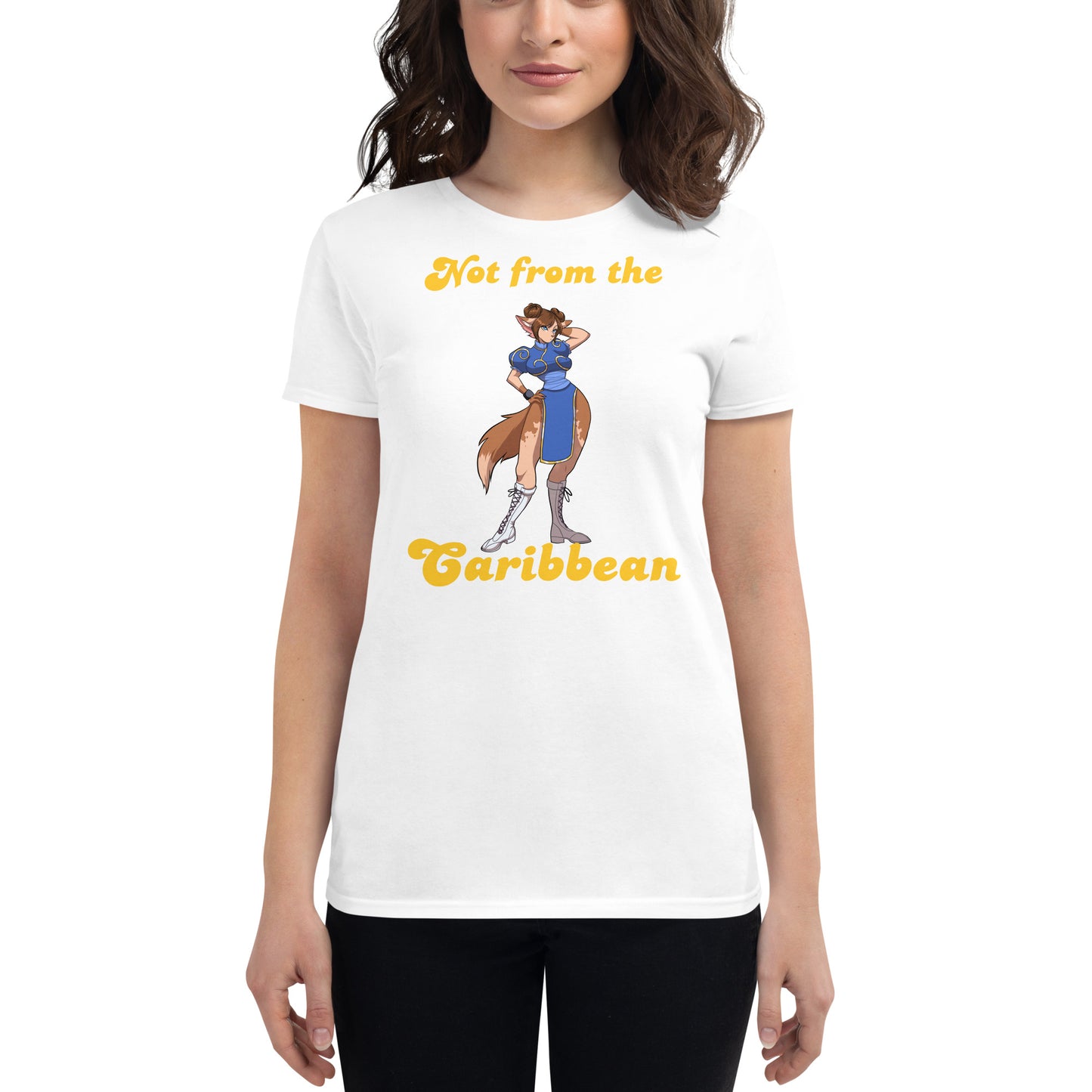 Not from the Caribbean Women's short sleeve t-shirt