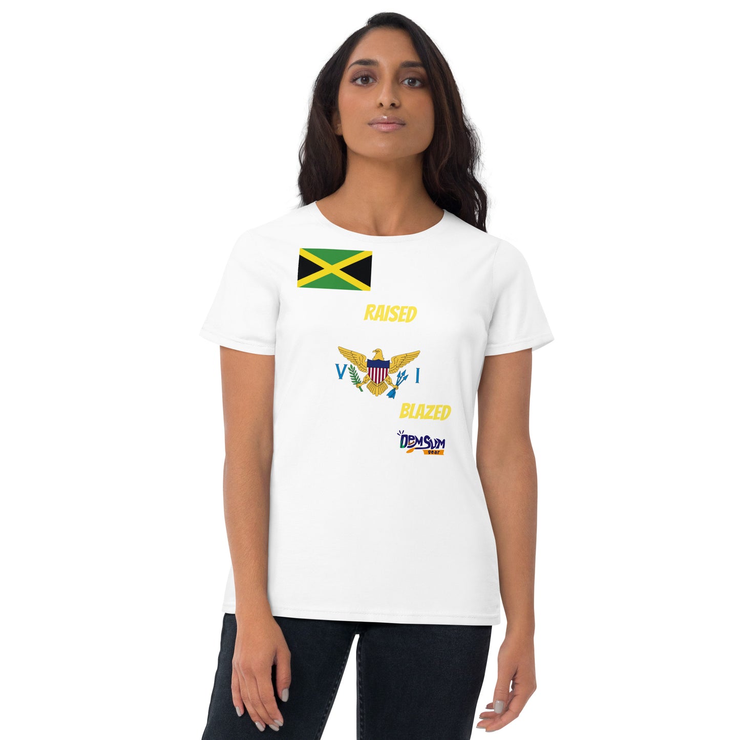 JA raised VI Blazed Women's short sleeve t-shirt