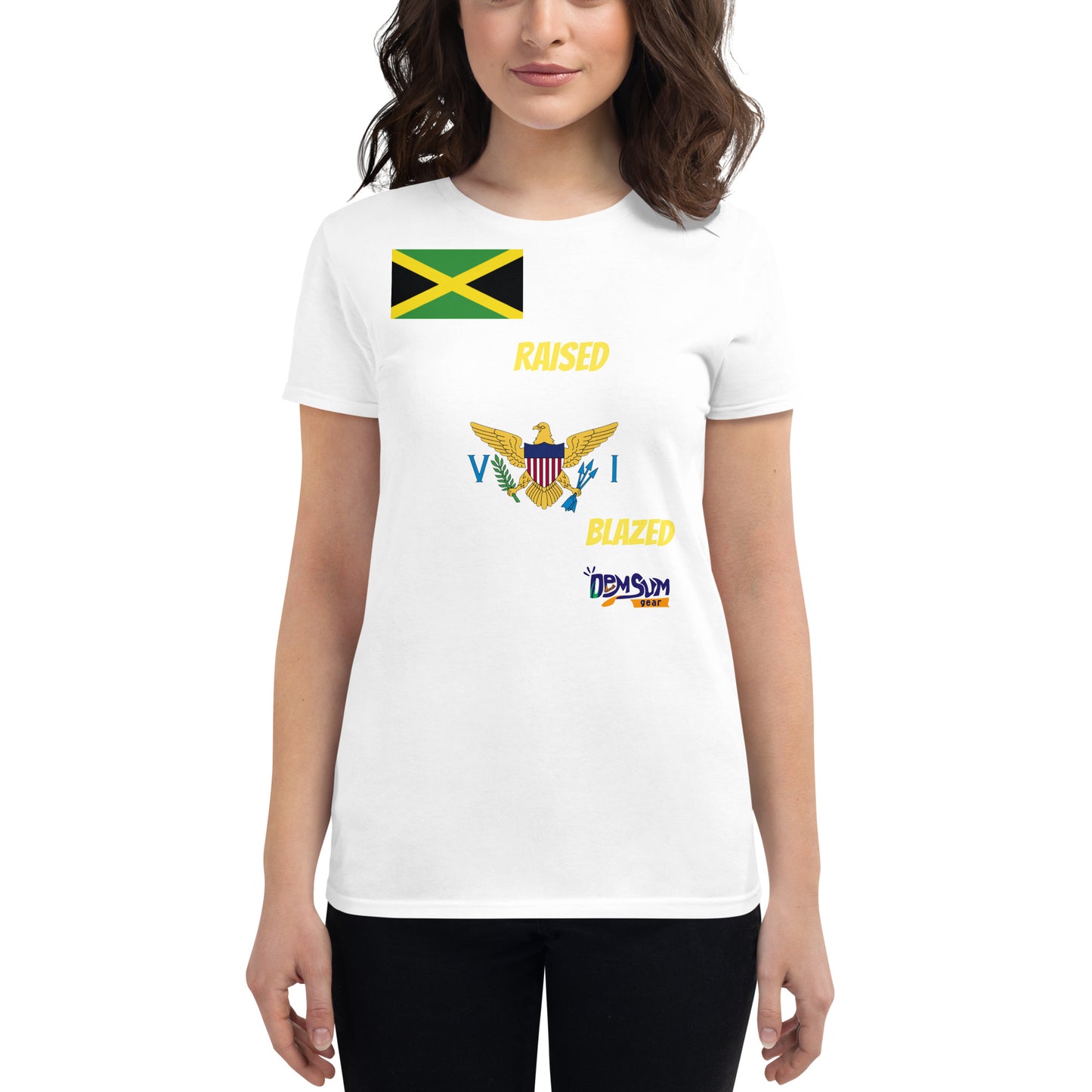 JA raised VI Blazed Women's short sleeve t-shirt
