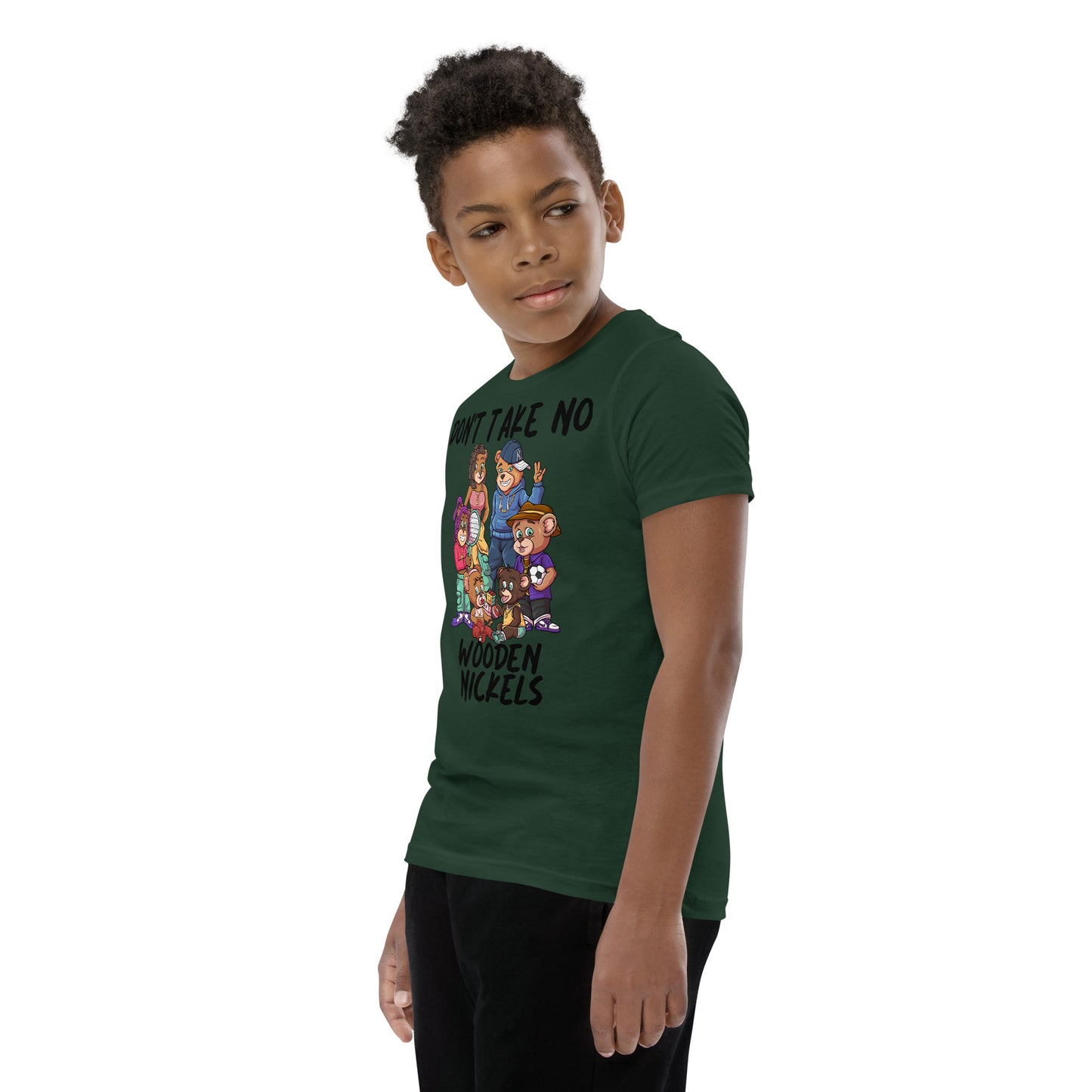 Wooden Nickels Youth Short Sleeve T-Shirt