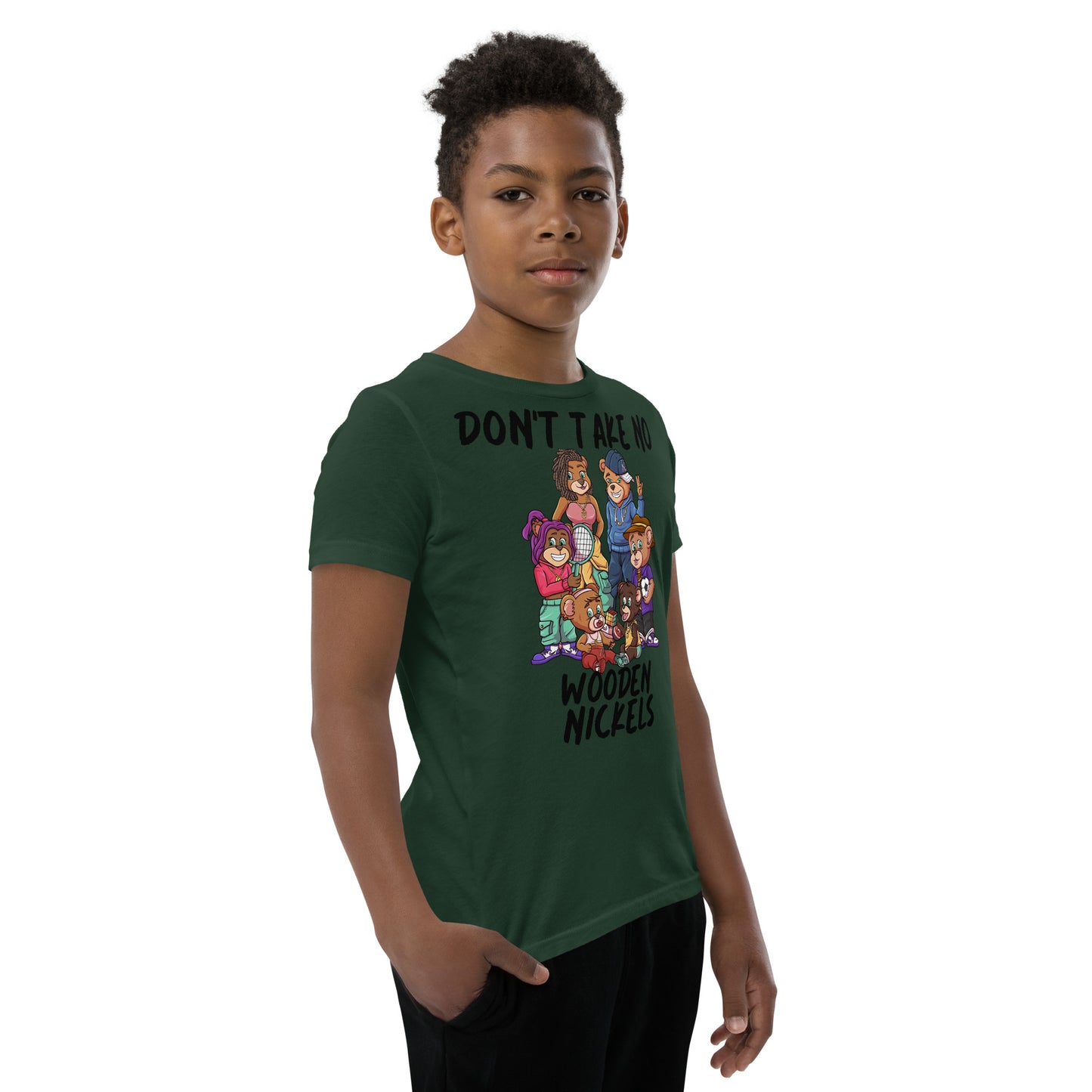 Wooden Nickels Youth Short Sleeve T-Shirt