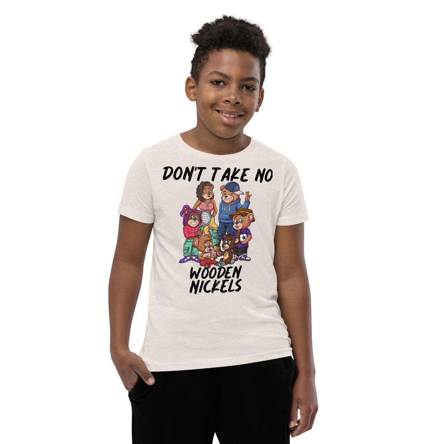 Wooden Nickels Youth Short Sleeve T-Shirt