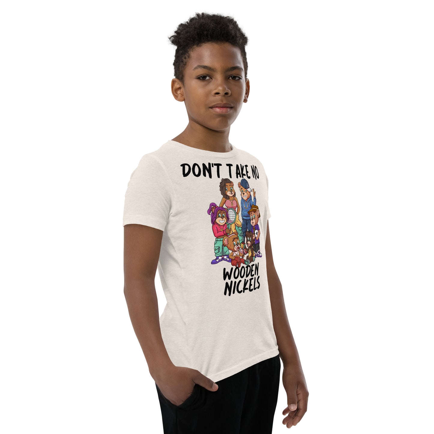 Wooden Nickels Youth Short Sleeve T-Shirt