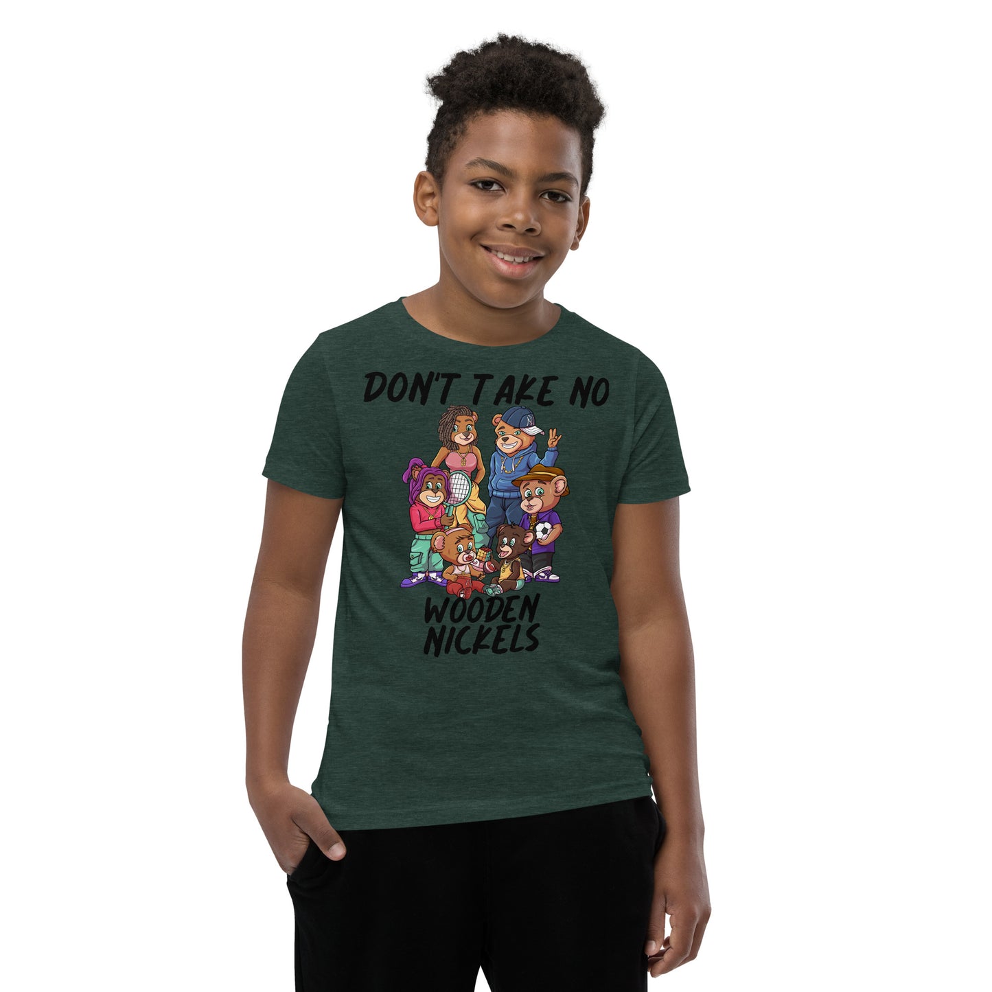 Wooden Nickels Youth Short Sleeve T-Shirt
