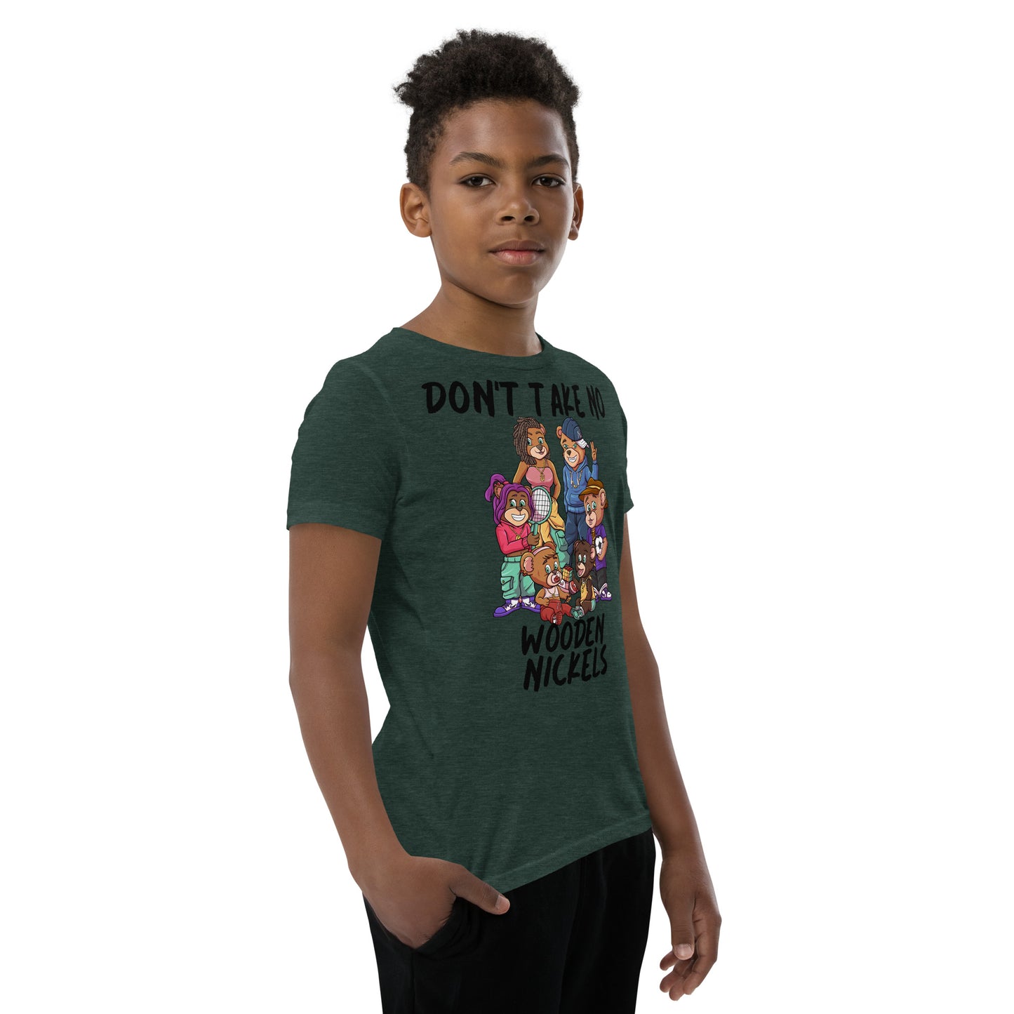 Wooden Nickels Youth Short Sleeve T-Shirt