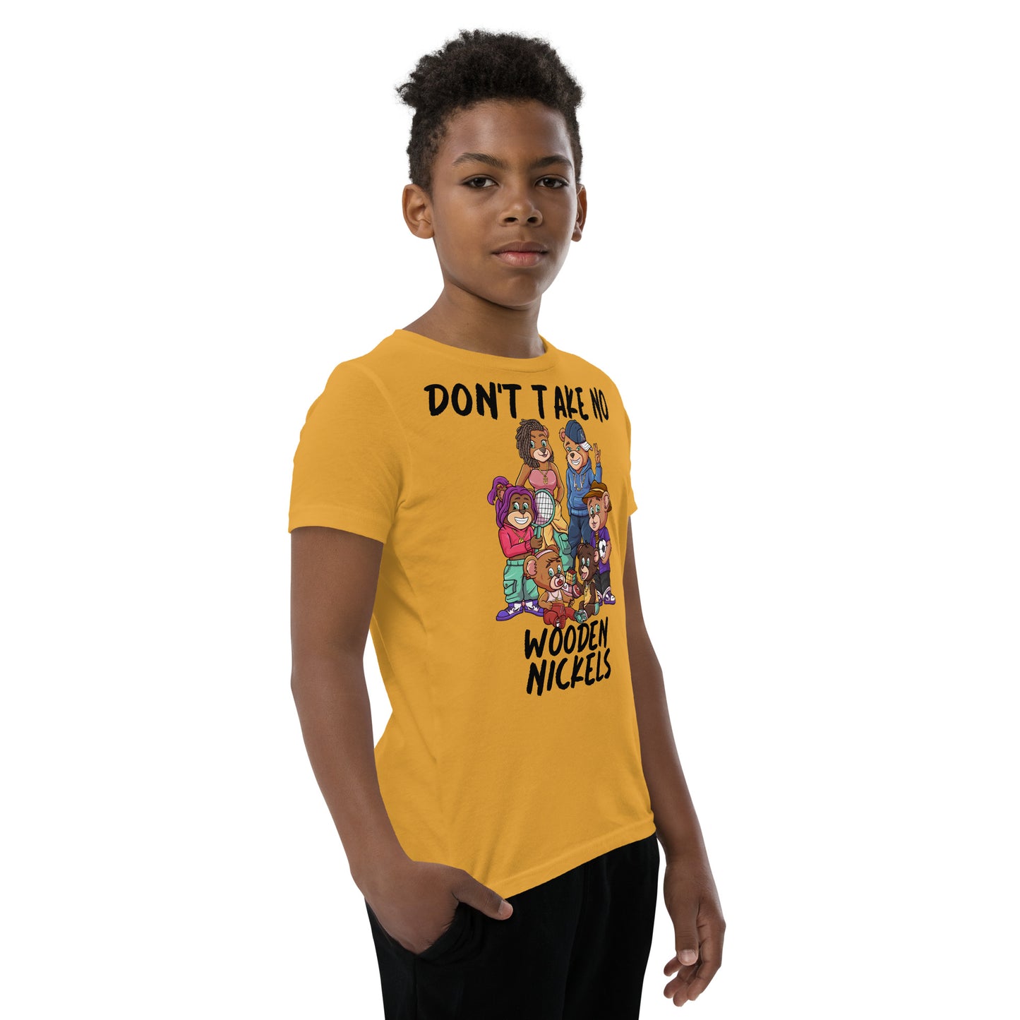Wooden Nickels Youth Short Sleeve T-Shirt