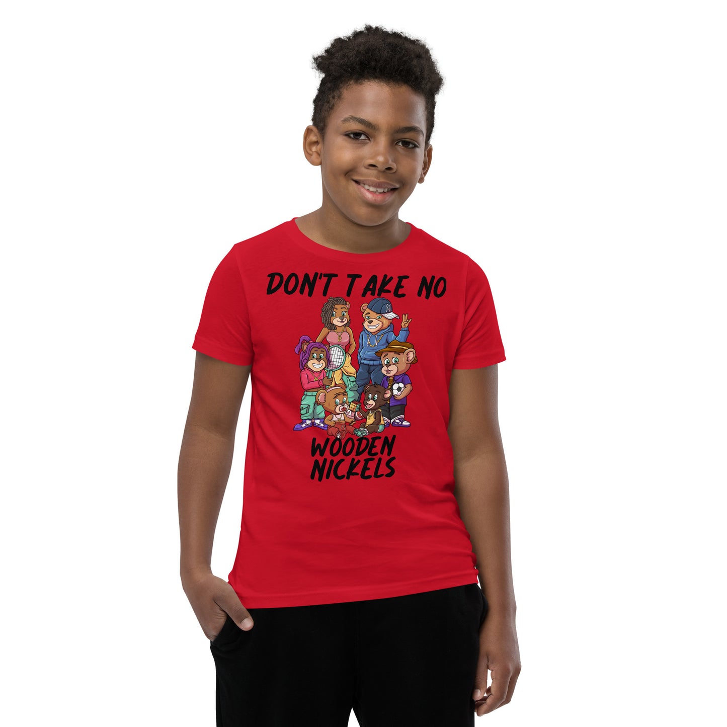 Wooden Nickels Youth Short Sleeve T-Shirt