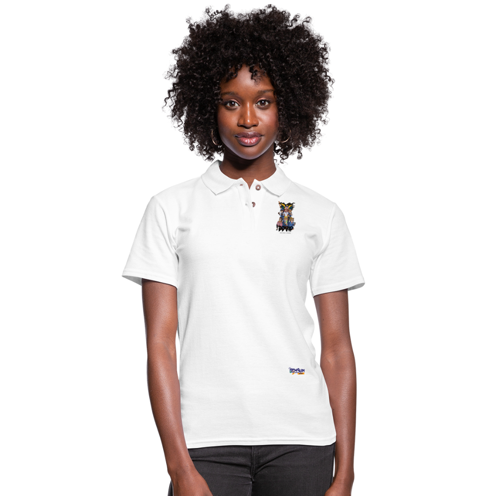 Women's DDVIP Pro Pique Polo Shirt - white