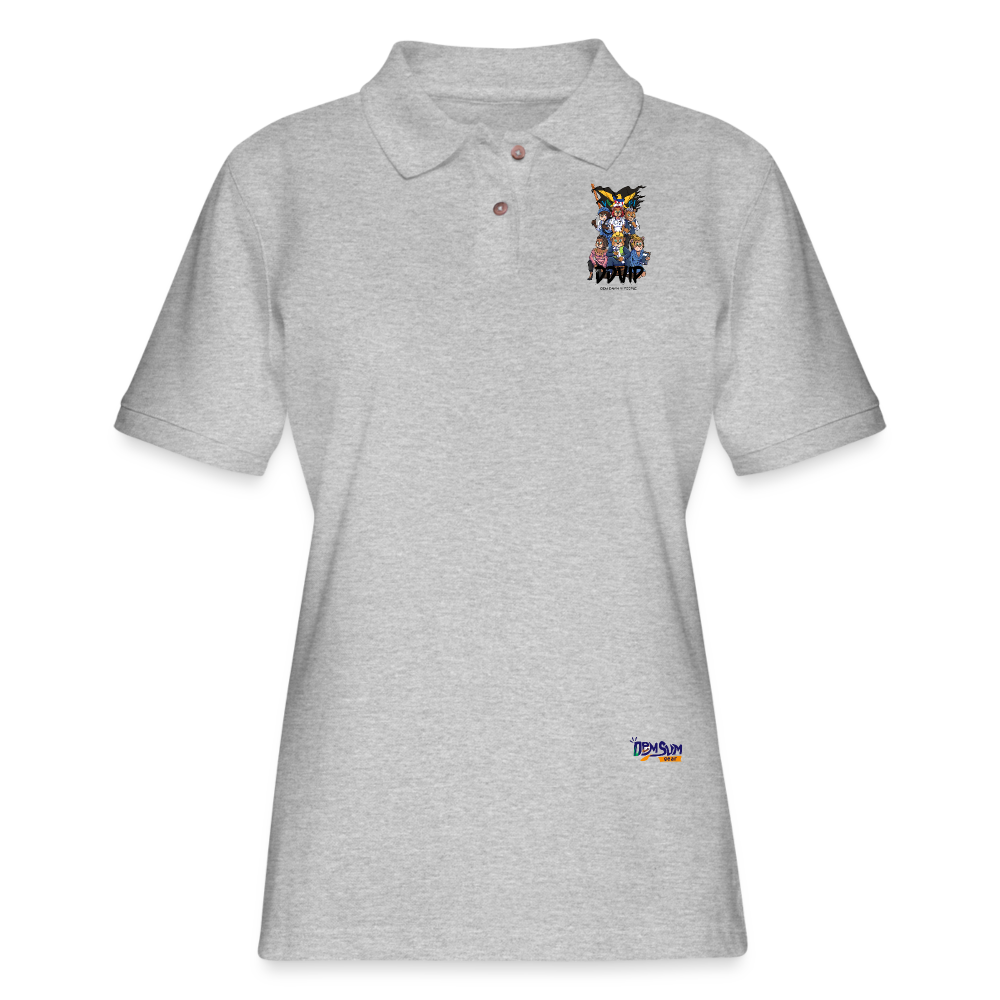 Women's DDVIP Pro Pique Polo Shirt - heather gray