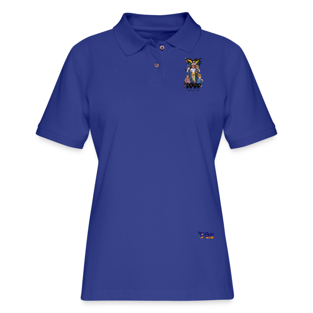 Women's DDVIP Pro Pique Polo Shirt - royal blue