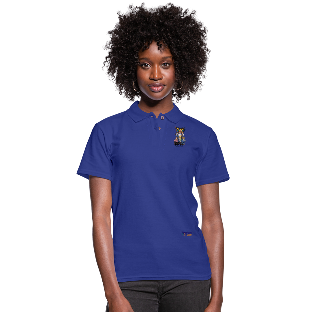 Women's DDVIP Pro Pique Polo Shirt - royal blue