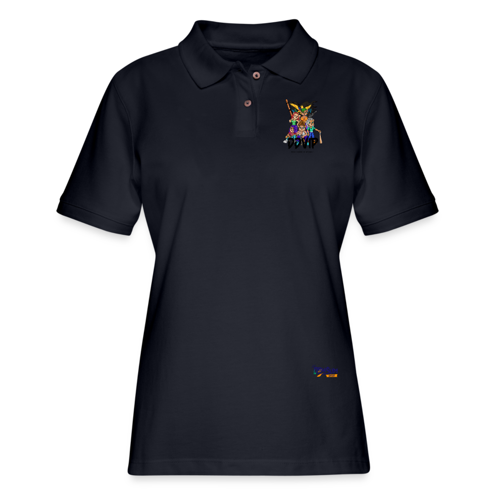 Women's DDVIP Pique Polo Shirt - midnight navy