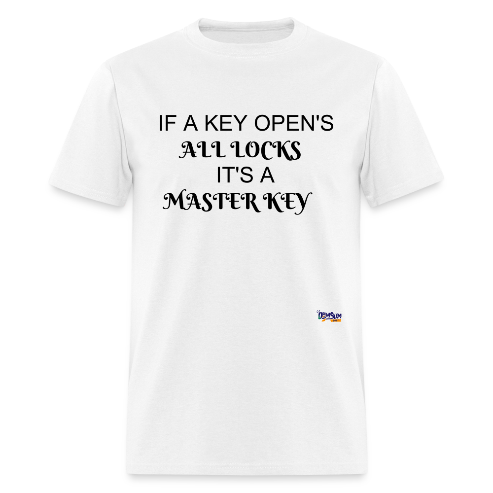 LOCKNKEY COLORS Unisex Classic T-Shirt - white