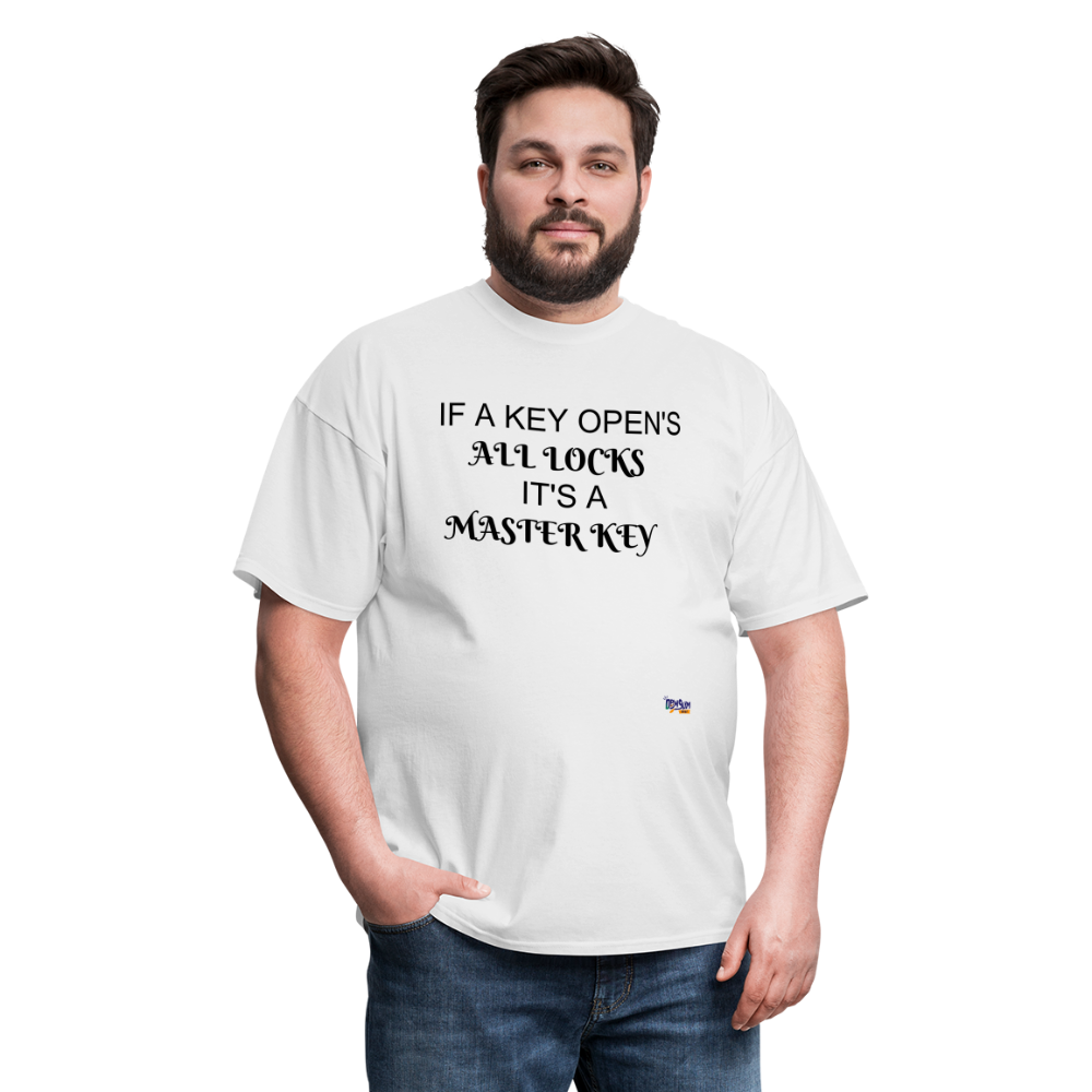 LOCKNKEY COLORS Unisex Classic T-Shirt - white
