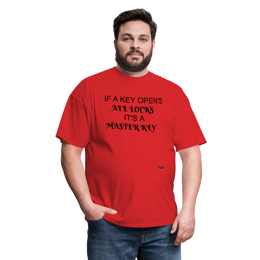 LOCKNKEY COLORS Unisex Classic T-Shirt - red