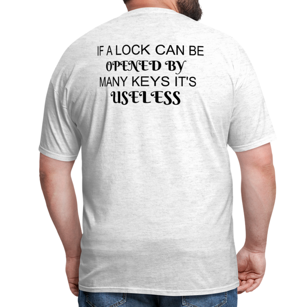 LOCKNKEY COLORS Unisex Classic T-Shirt - light heather gray