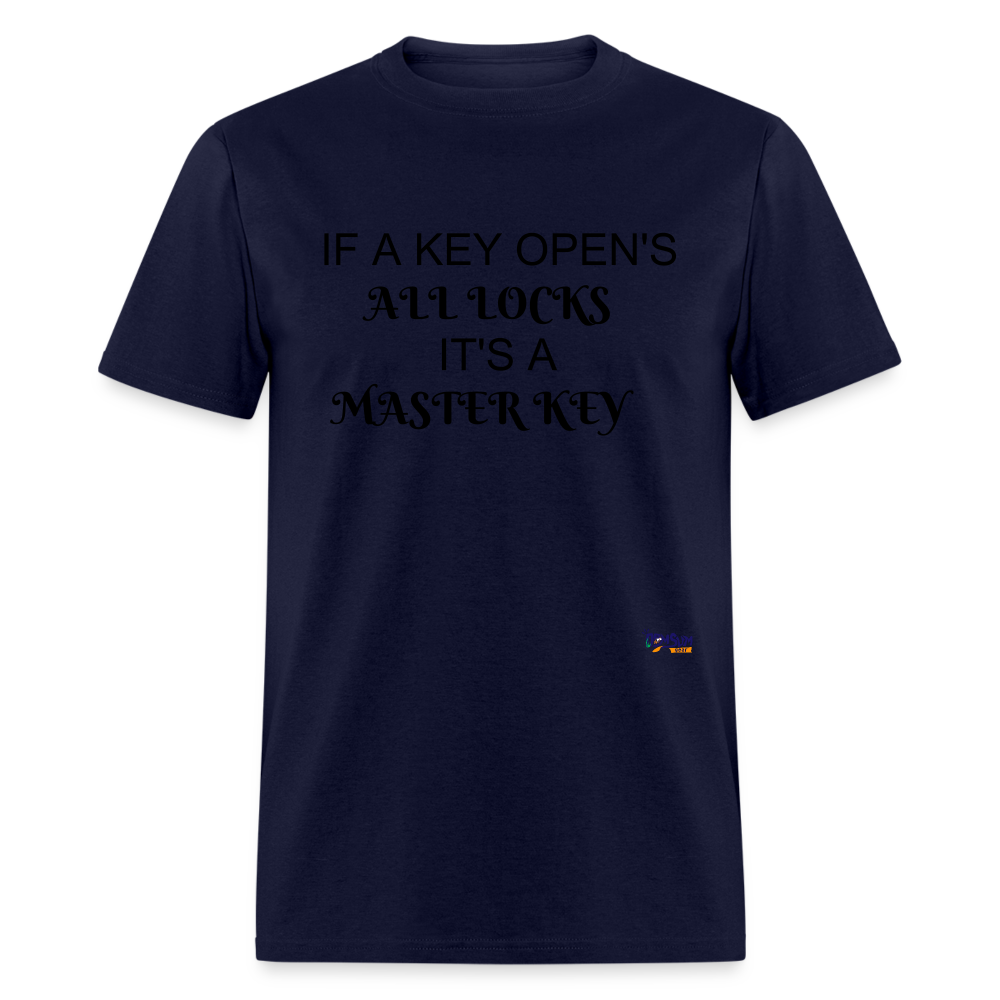 LOCKNKEY COLORS Unisex Classic T-Shirt - navy