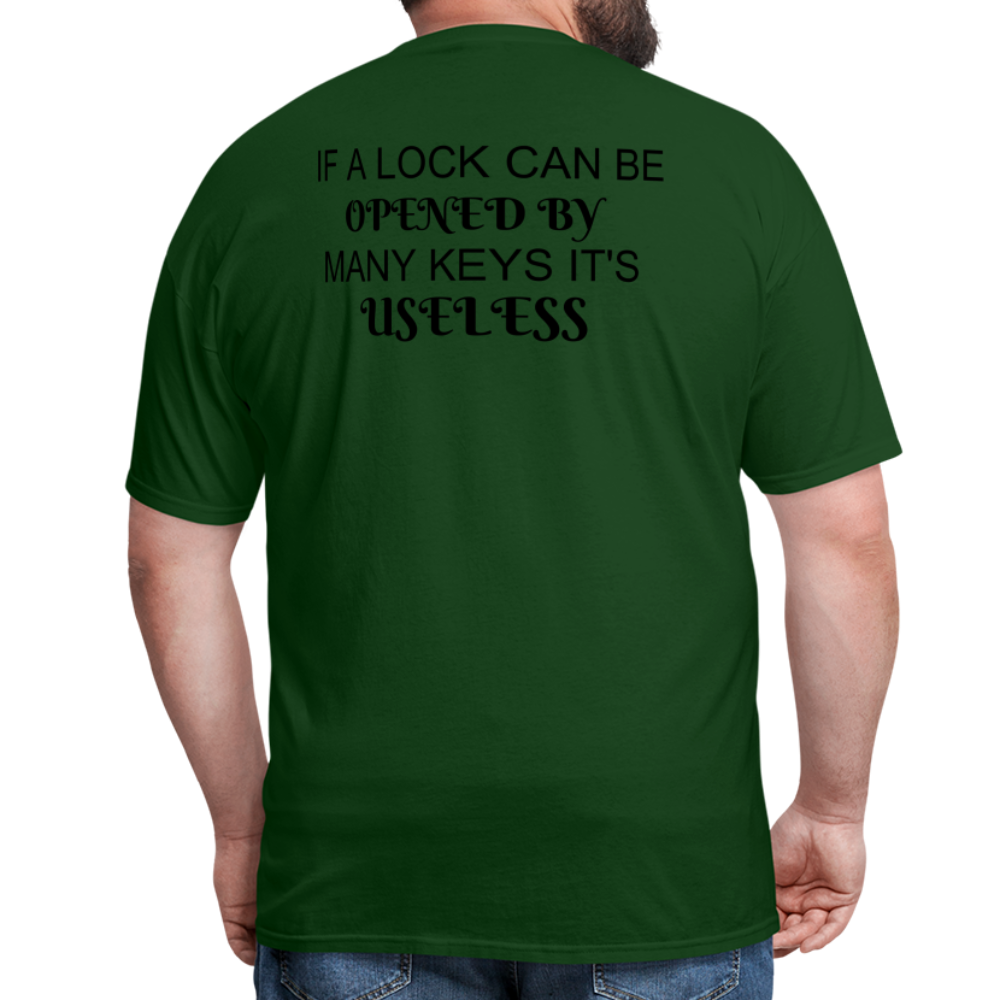 LOCKNKEY COLORS Unisex Classic T-Shirt - forest green