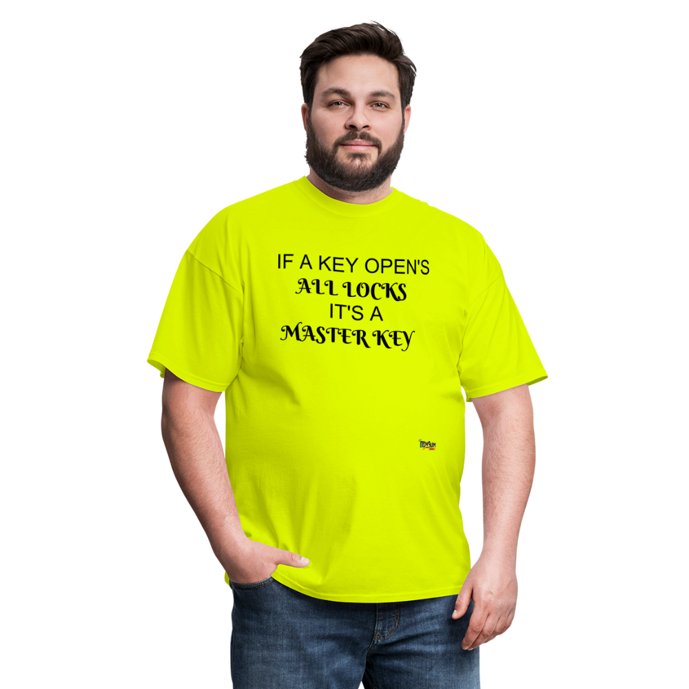 LOCKNKEY COLORS Unisex Classic T-Shirt - safety green