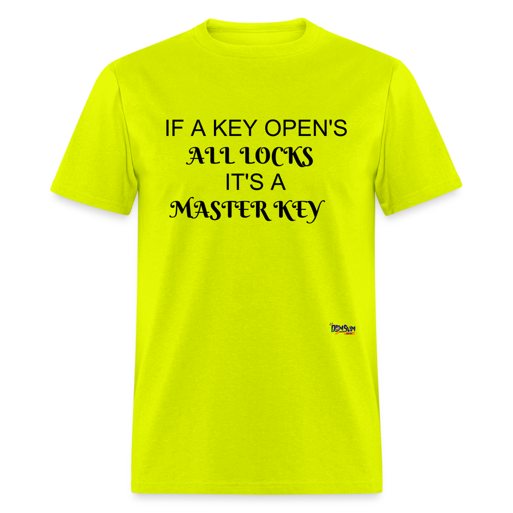 LOCKNKEY COLORS Unisex Classic T-Shirt - safety green