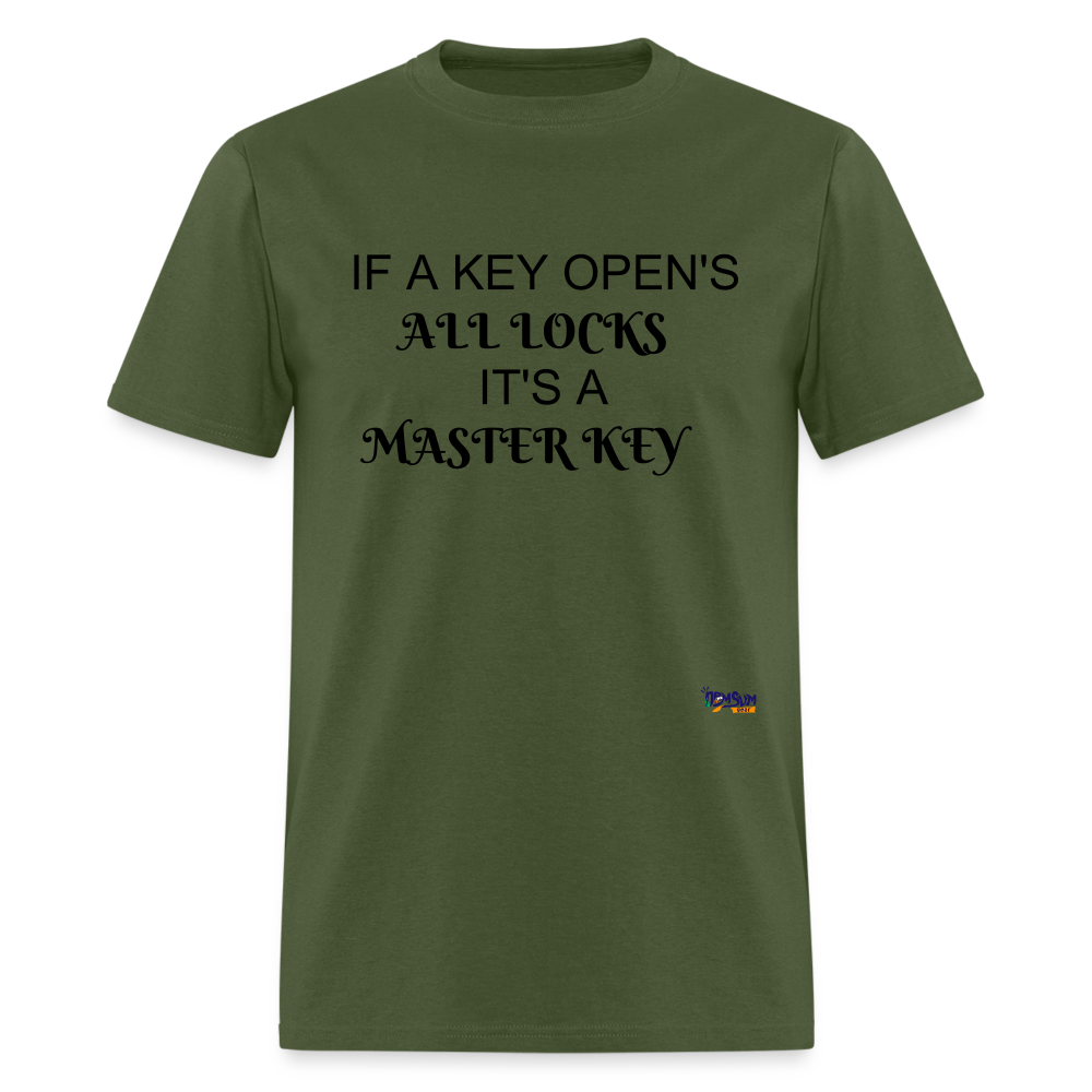 LOCKNKEY COLORS Unisex Classic T-Shirt - military green