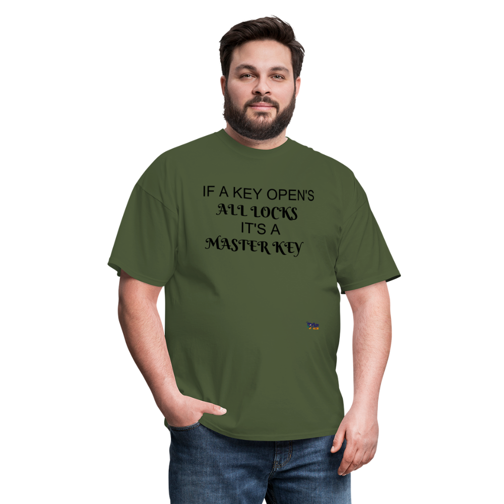 LOCKNKEY COLORS Unisex Classic T-Shirt - military green