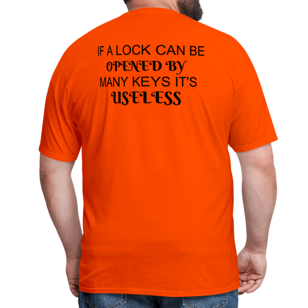 LOCKNKEY COLORS Unisex Classic T-Shirt - orange