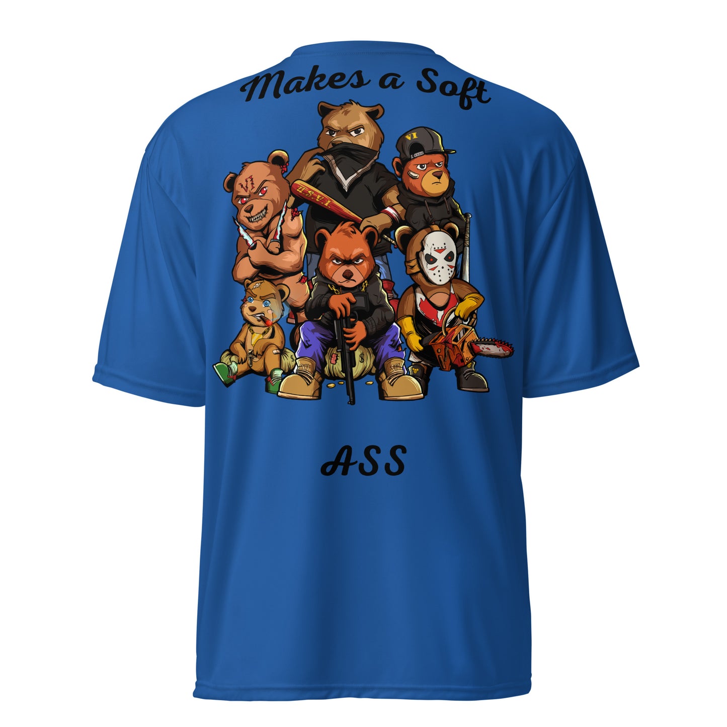 Hard Head Makes a Unisex performance crew neck t-shirt