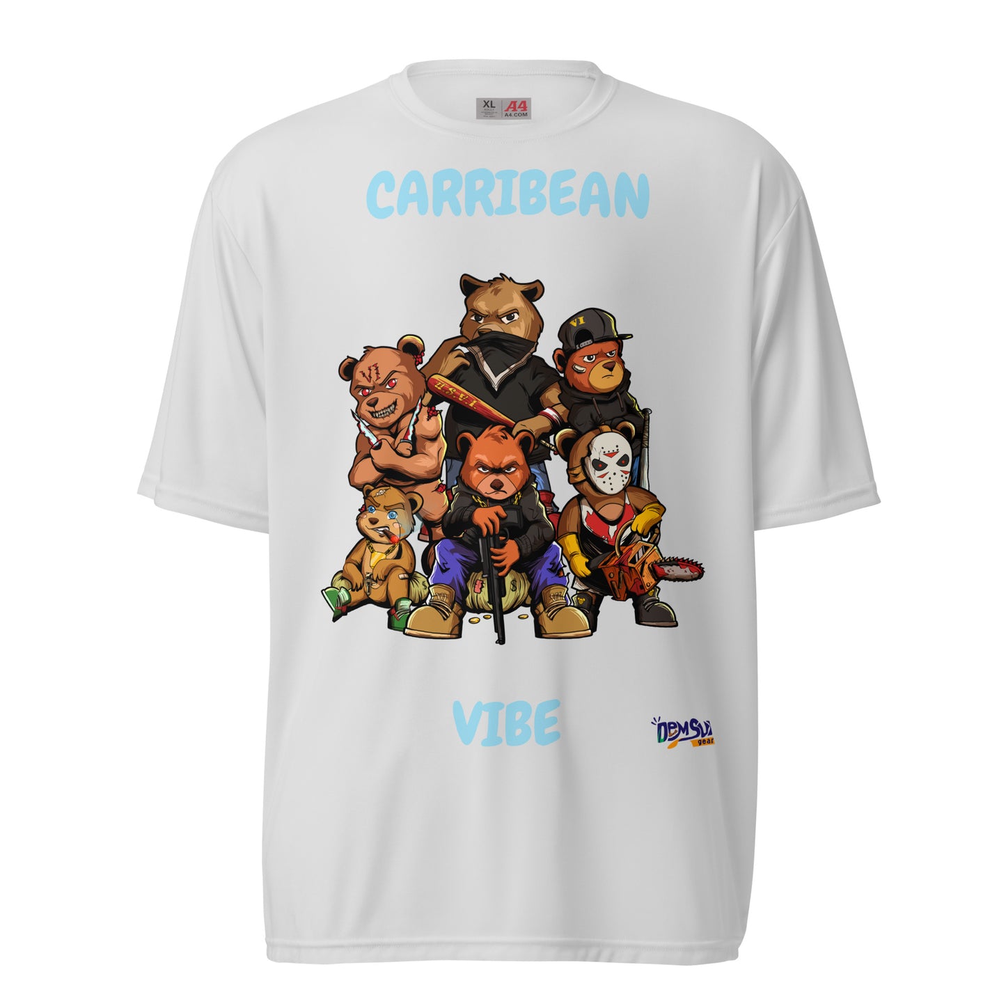 Caribbean Unisex performance crew neck t-shirt