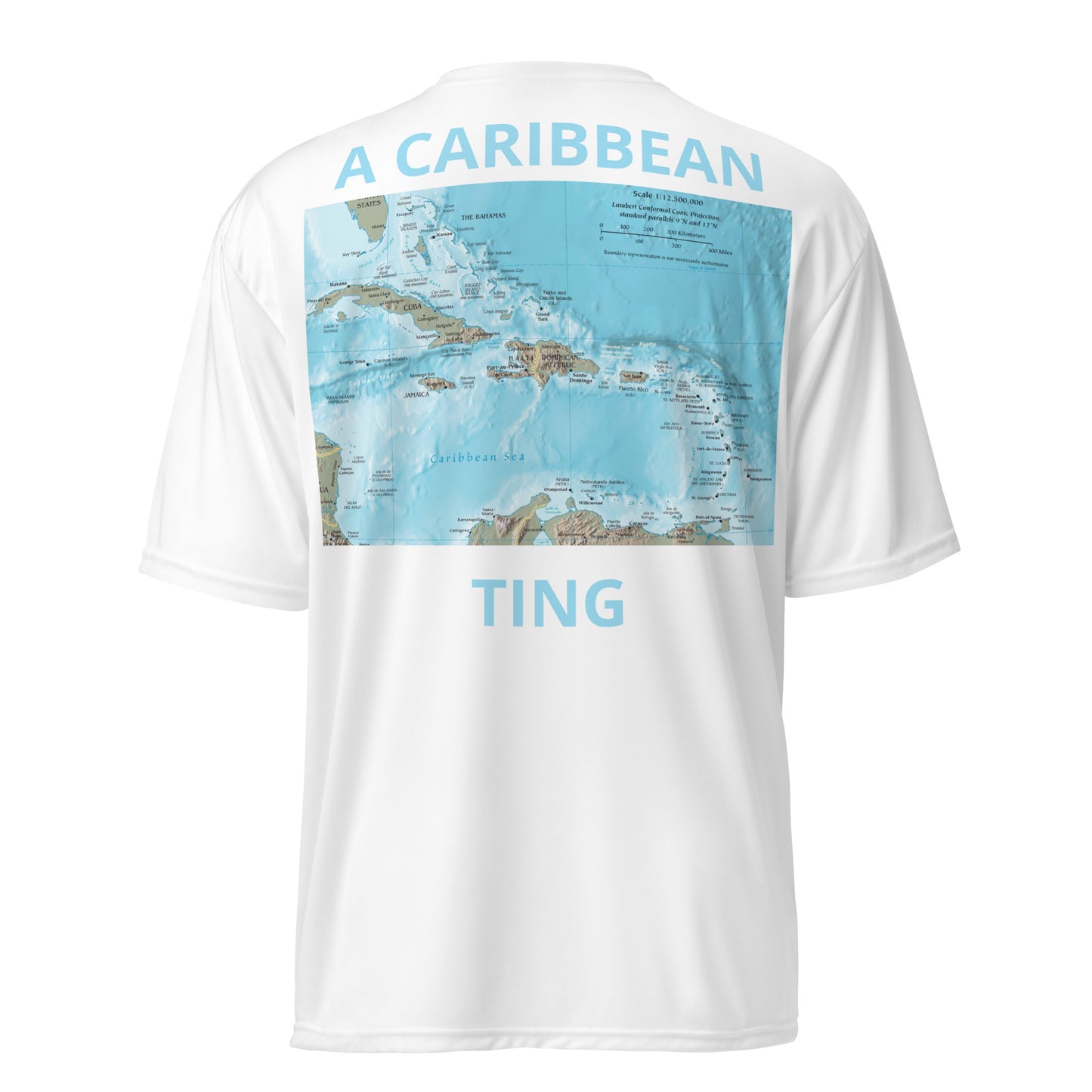 Caribbean Unisex performance crew neck t-shirt