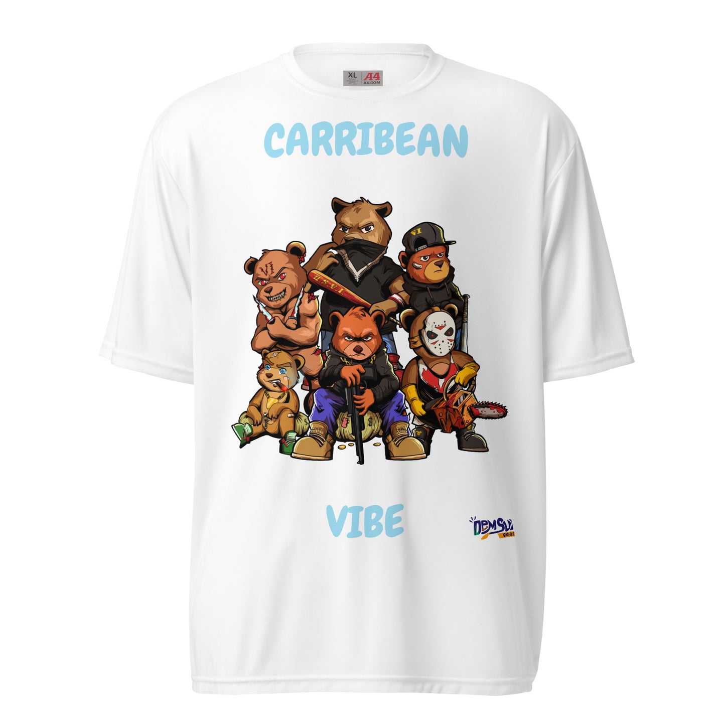 Caribbean Unisex performance crew neck t-shirt