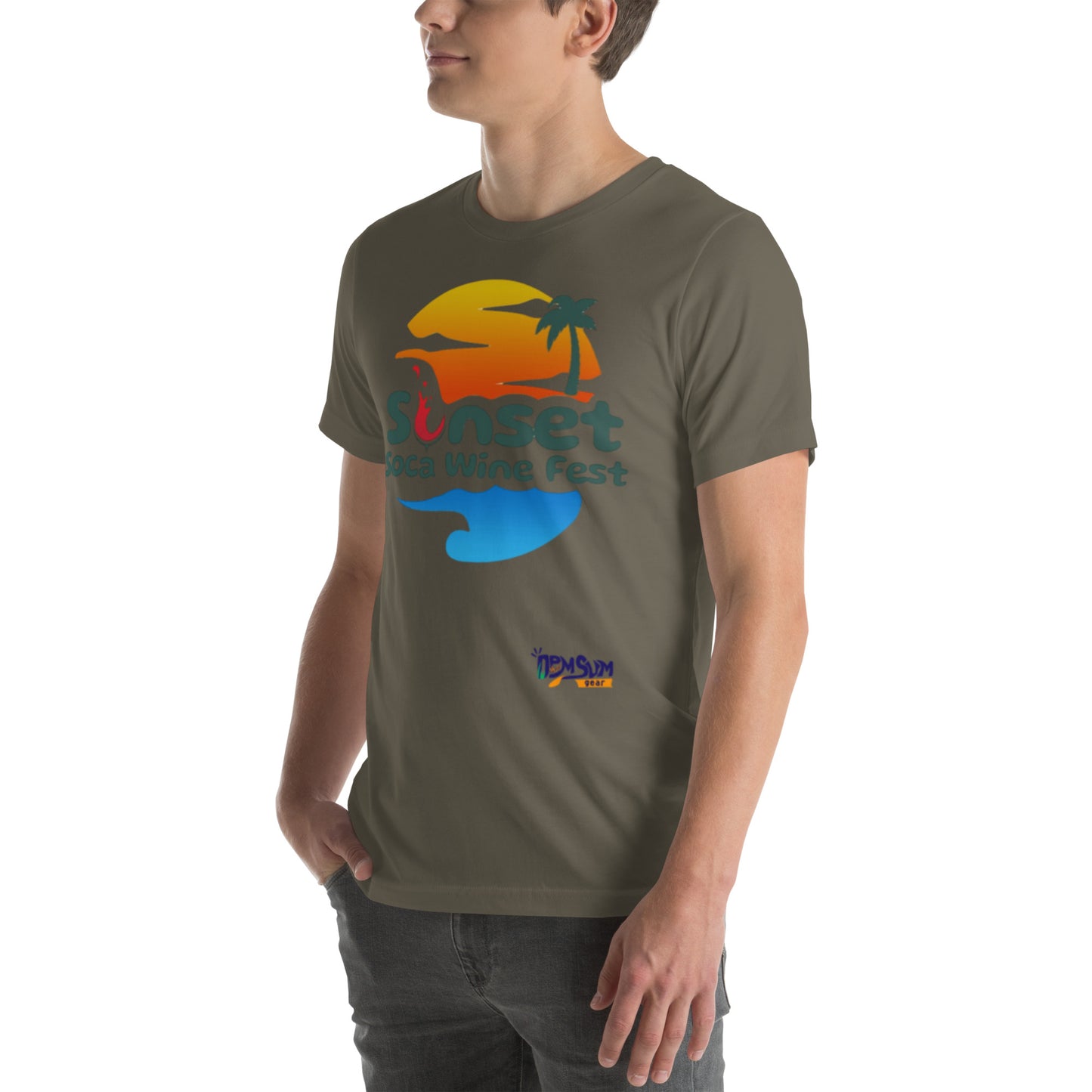 Sunset Soca Don't Negotiate Unisex t-shirt