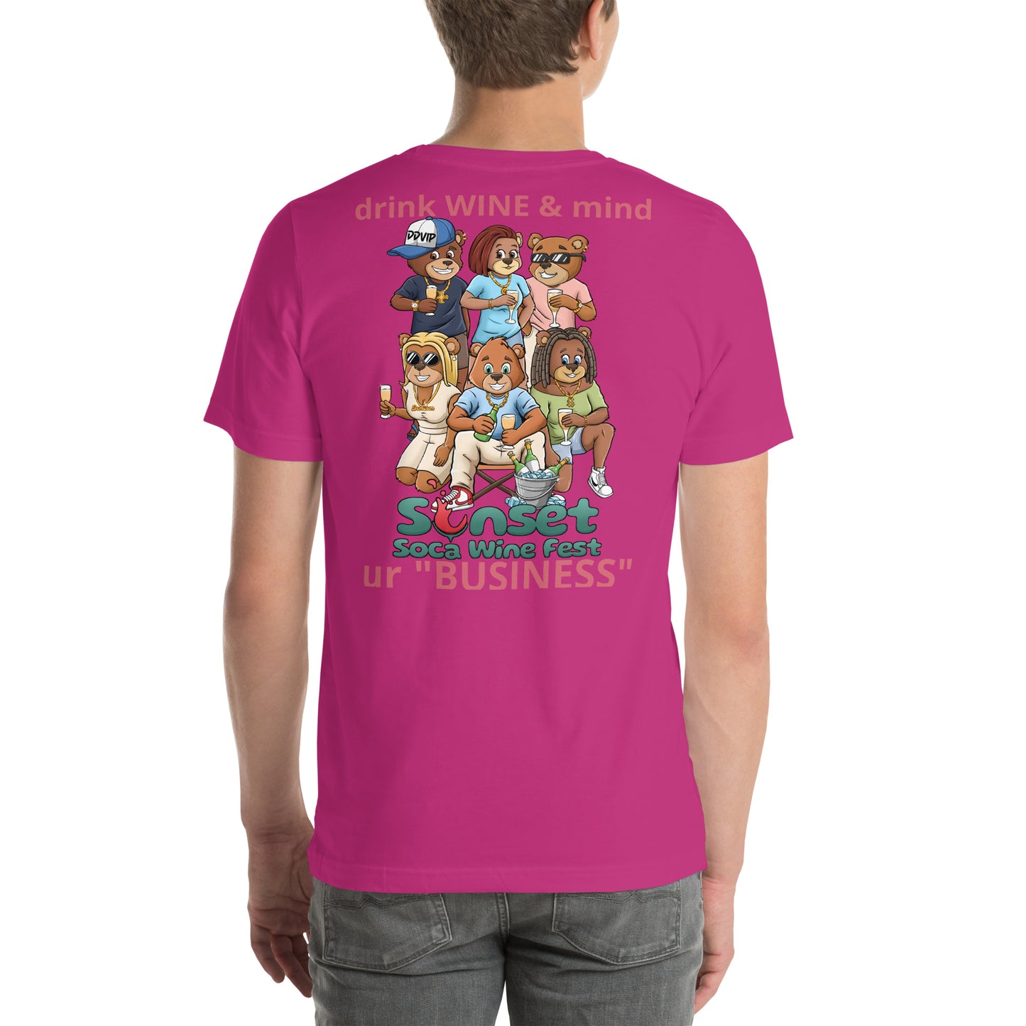 Mind Ur Sunset Soca Unisex t-shirt