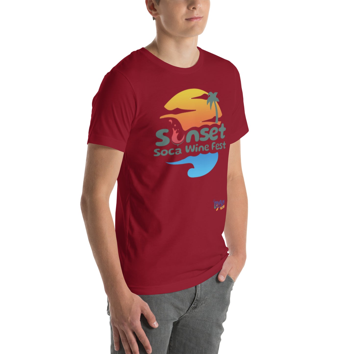 Lions Sunset Soca Unisex t-shirt
