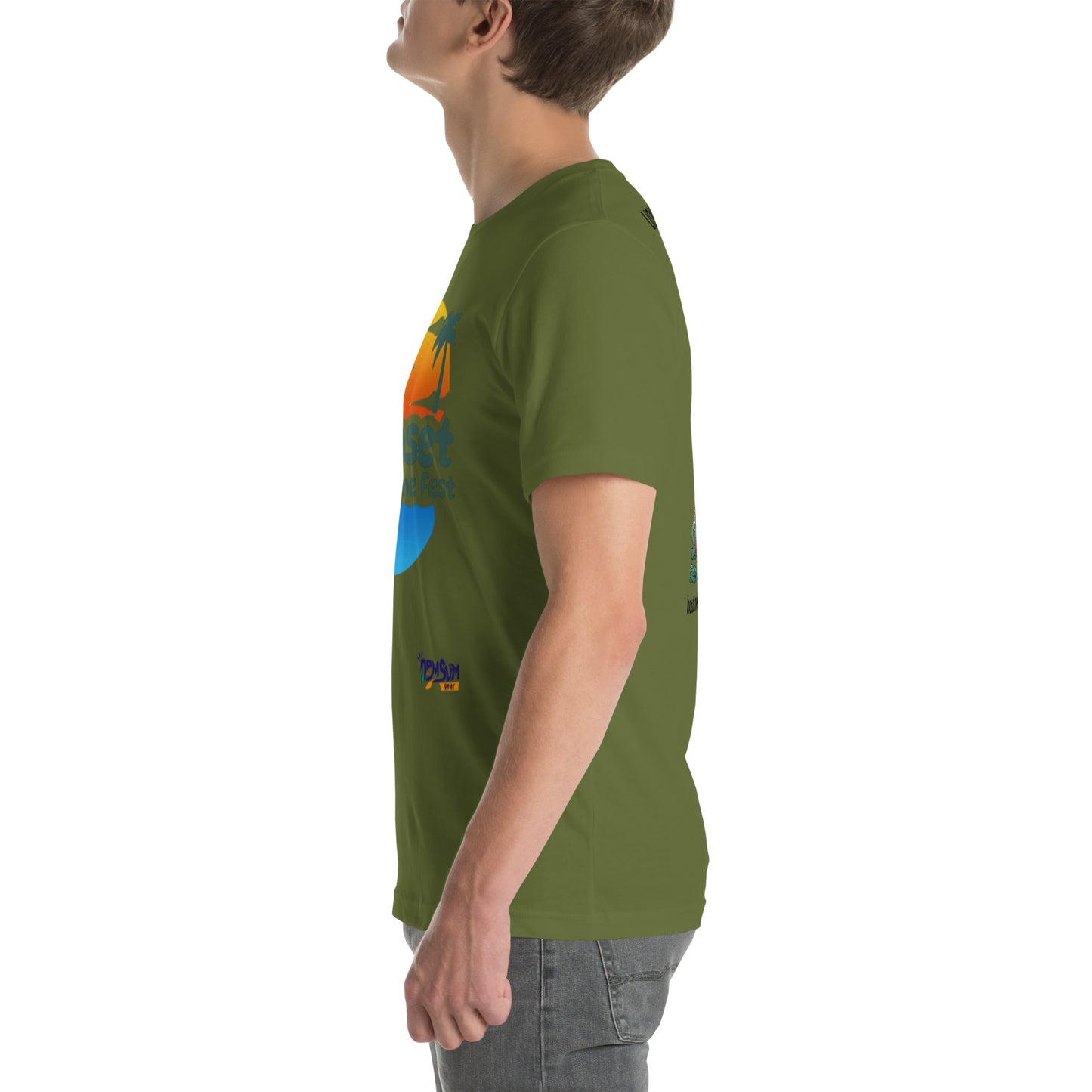 Lions Don't Sunset Soca Unisex t-shirt