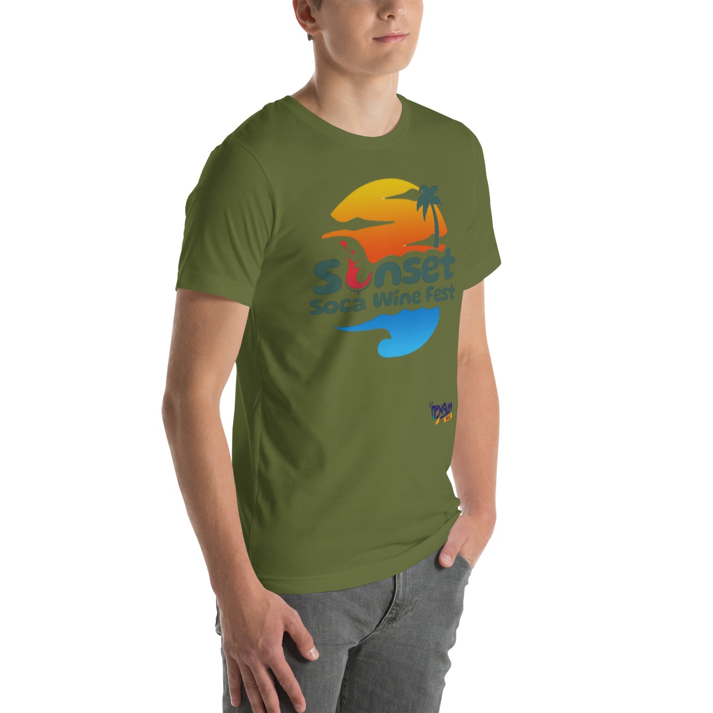 Lions Don't Sunset Soca Unisex t-shirt