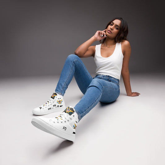 VI Women’s high top canvas shoes